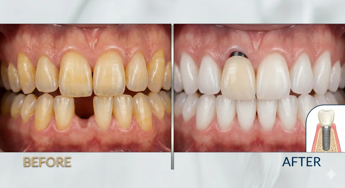 Dental Implant Result